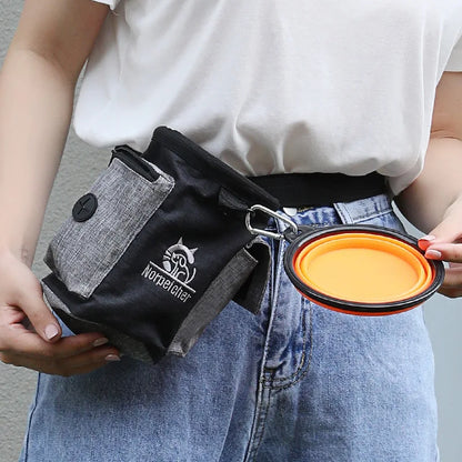 Pet Training Treat Pouch & Walking Waist Bag
