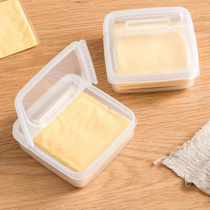 1Pc Sliced Cheese Container for Fridge