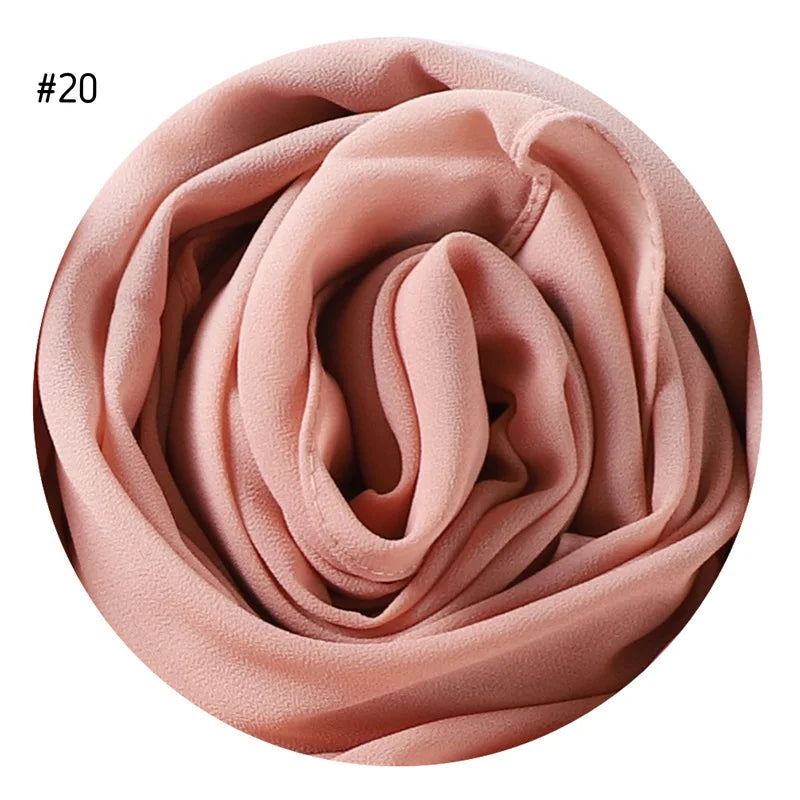 Malaysian Pearl Chiffon Hijab Scarf