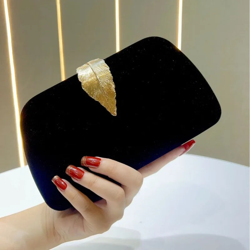 Velvet Evening Clutch Bag