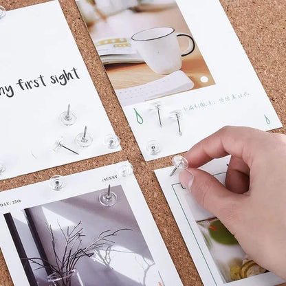 Transparent Push Pins