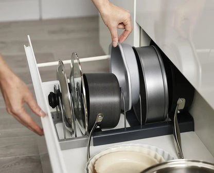 Expandable Pot & Pan Rack