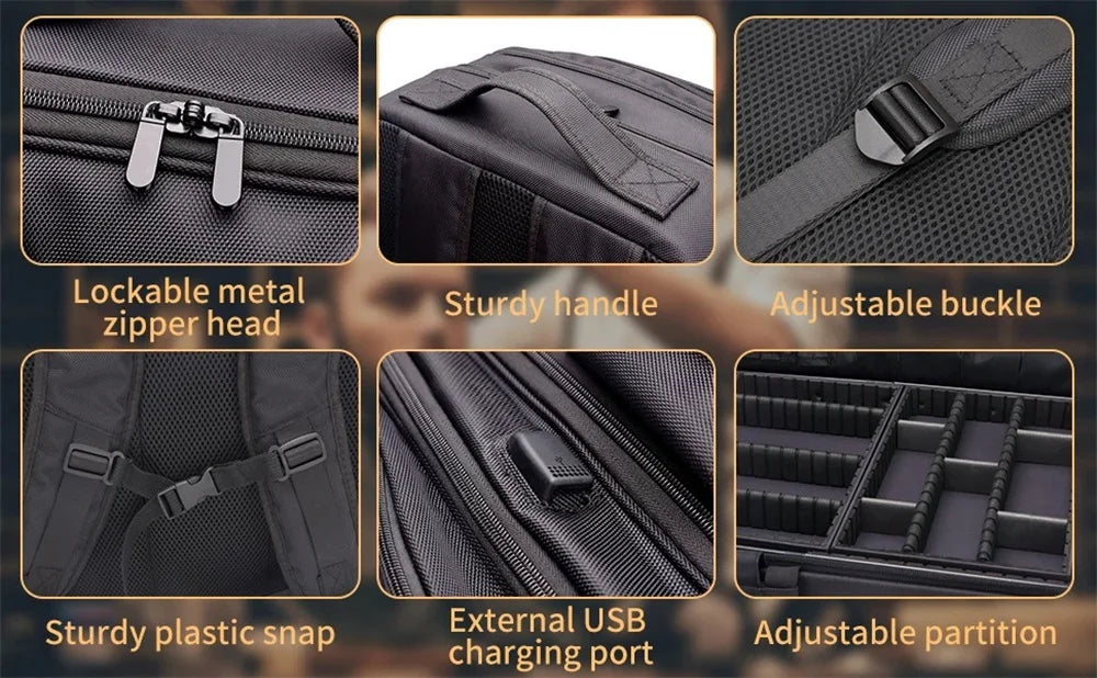Professional Makeup Artist Travel Backpack