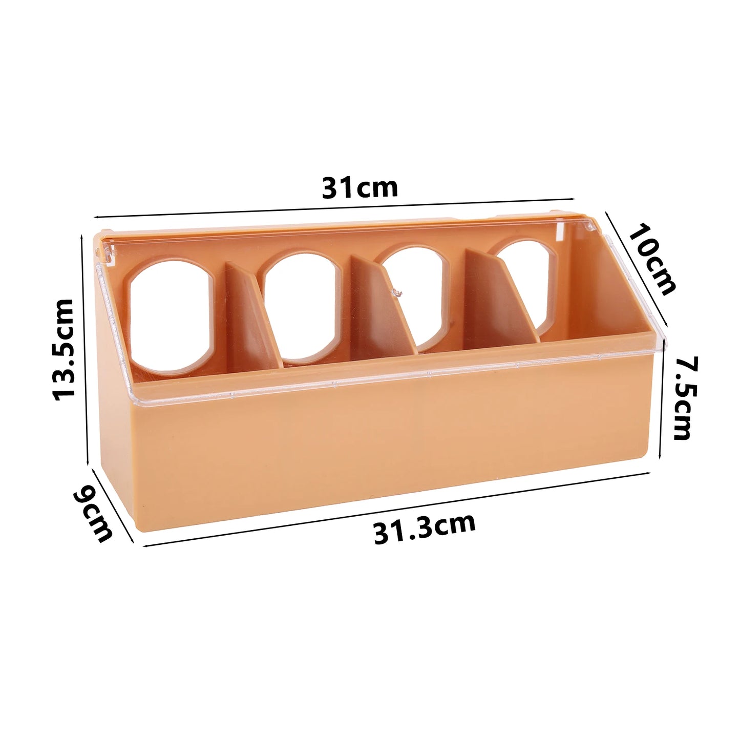 Hanging Bird Cage Feeder Box