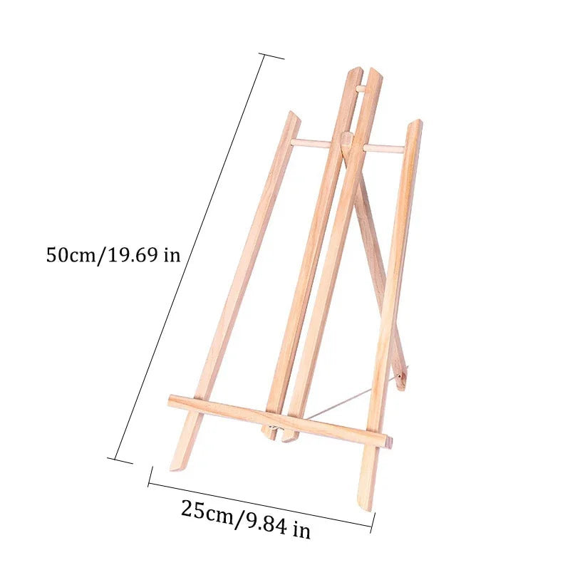 Foldable Wooden Desktop Easel
