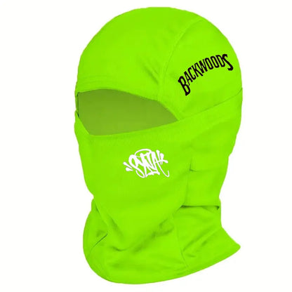 Graffiti Logo Warm Balaclava Hat