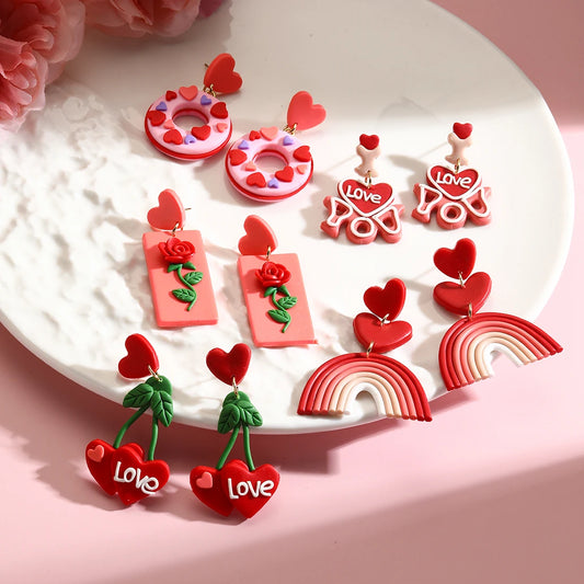 Handmade Polymer Clay Earrings