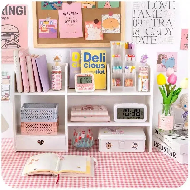 Double-Layer Desktop Organizer Shelf