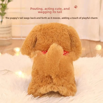 Electric Walking Barking Plush Dog Toy