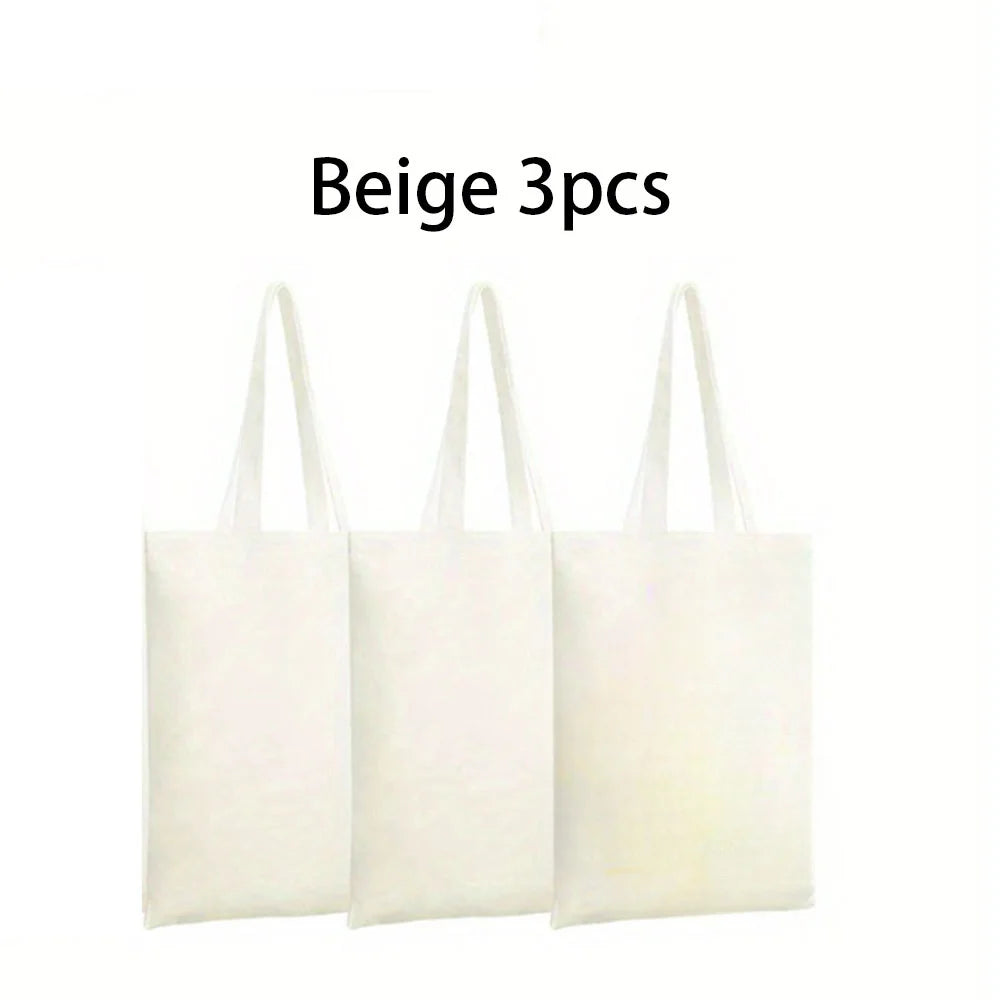 Blank Canvas Tote Bags for DIY & Everyday Use