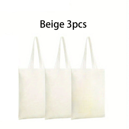 Blank Canvas Tote Bags for DIY & Everyday Use