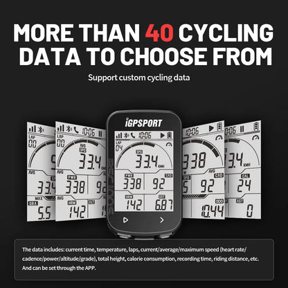 GPS Bike Computer IGPSPORT BSC100S Cycle Wireless Speedometer