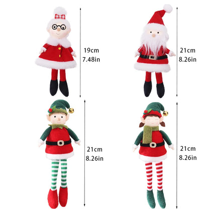 Christmas Elf Doll Hanging Ornament