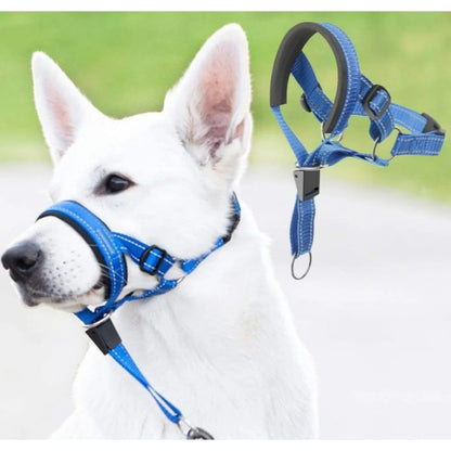 Adjustable Dog Muzzle Training Leash