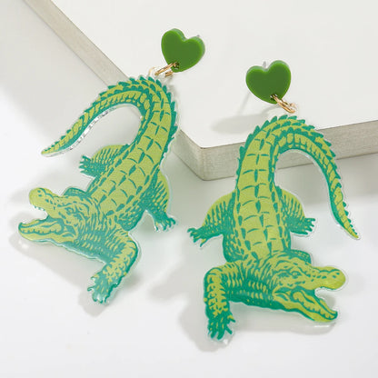 Creative Acrylic Fish Octopus Earrings