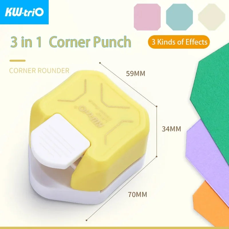 3-in-1 Corner Rounder Paper Punch