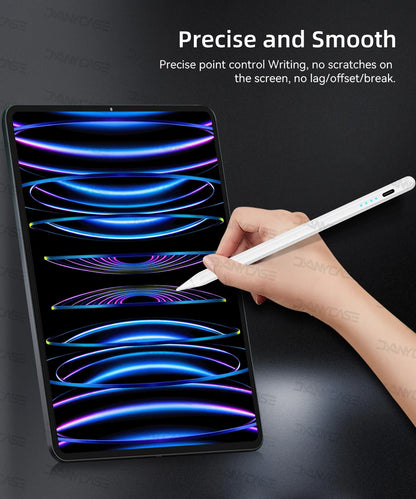 Rechargeable iPad Stylus Pen with Magnetic Attachment