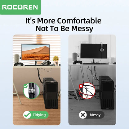 Rocoren Cable Organizer & Wire Winder