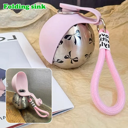 Leak-Proof Travel Water Bottle & Foldable Drinking Bowl for Dogs and Cats