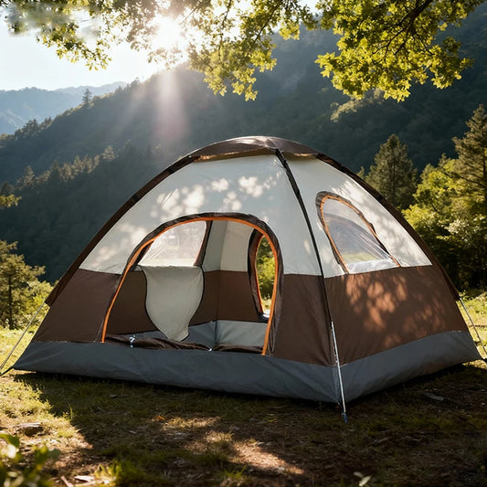 Automatic 4-Season Family Camping Tent for 3–4 People