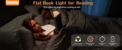 LED Flat Panel Book Reading Light