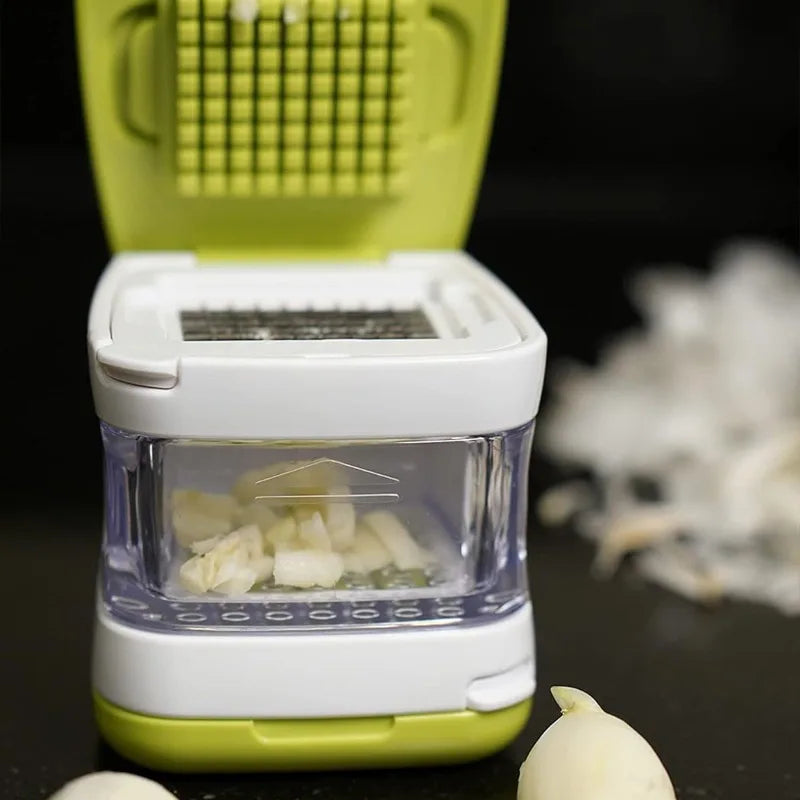Multi-Function Garlic Press & Chopper
