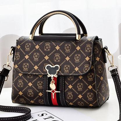 Women’s Structured PU Shoulder Bag