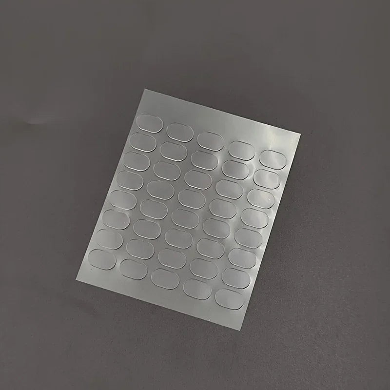 Clear Non-Marking Double-Sided Sticky Pads for DIY Crafts & Home Use