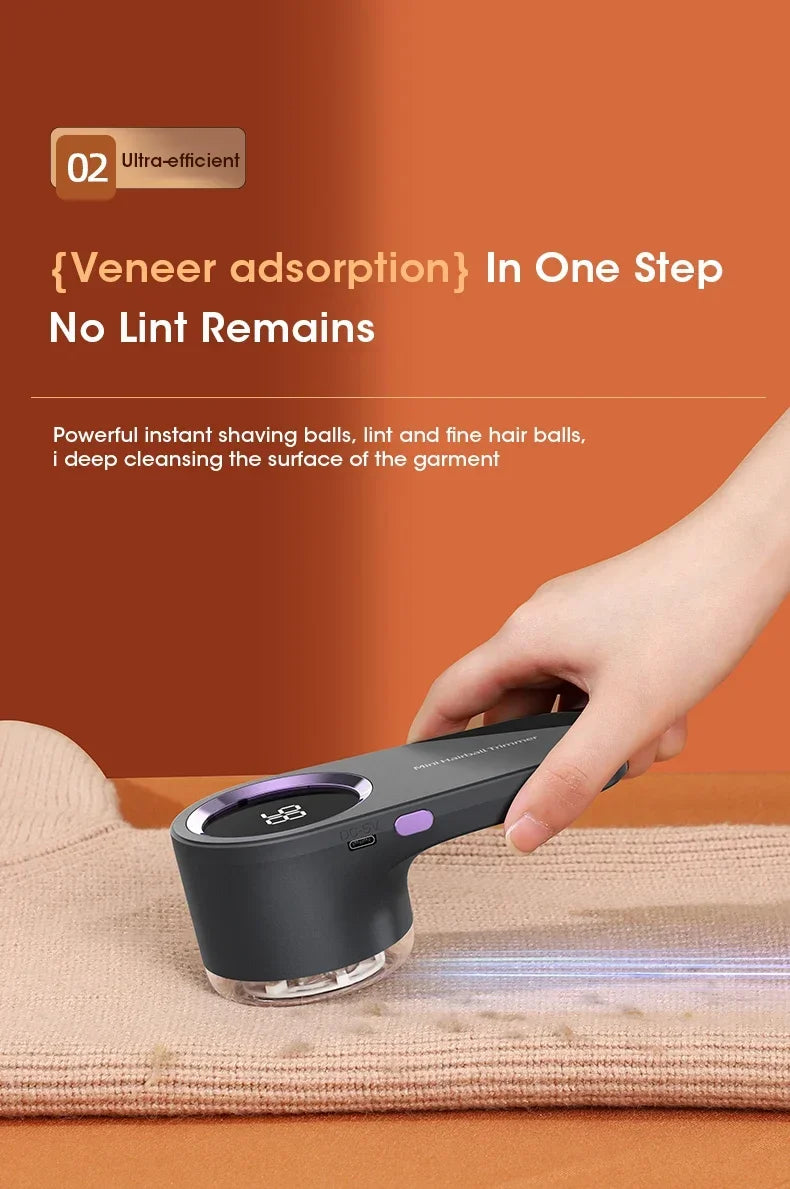 USB Rechargeable Fabric Lint Remover