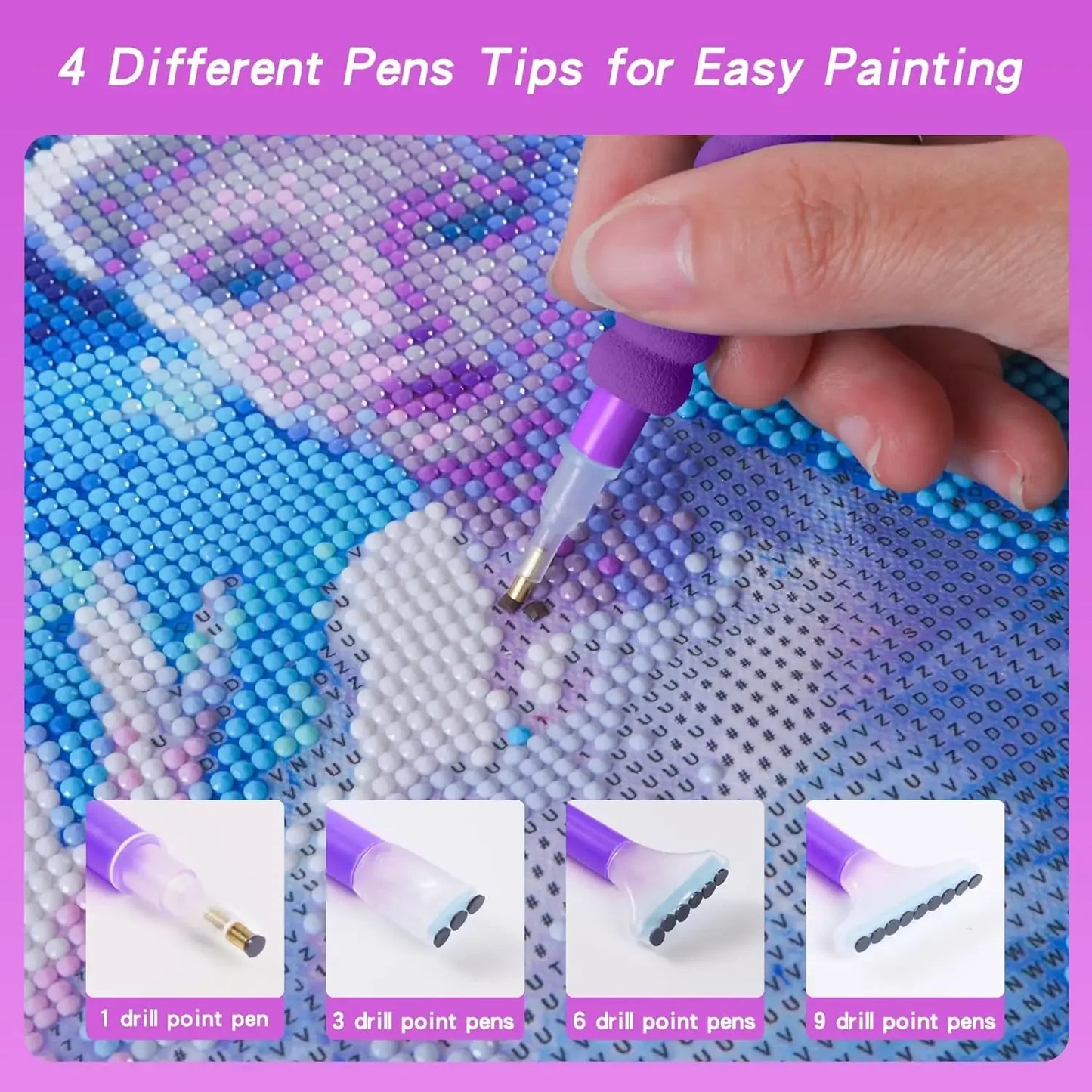 30 Slot Diamond Painting Storage Box Kit