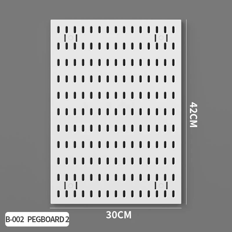 Desktop Pegboard Organizer Panel