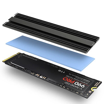 M.2 2280 SSD Aluminum Heatsink