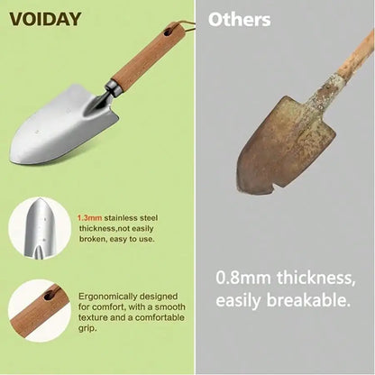 9-in-1 Gardening Tool Set with Storage Bag