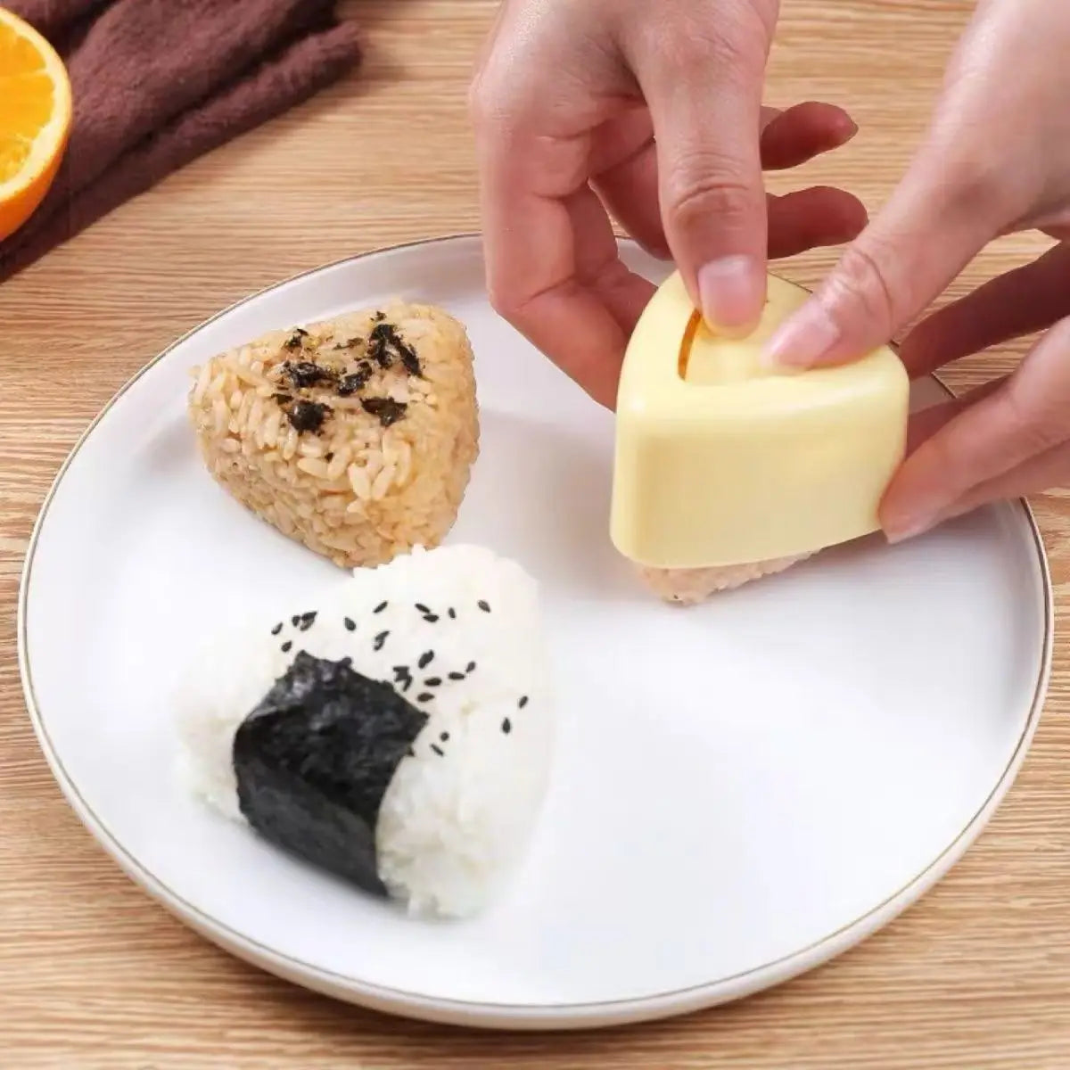 DIY Rice Ball & Sushi Mold for Heart-Shaped Onigiri and Seaweed Wraps