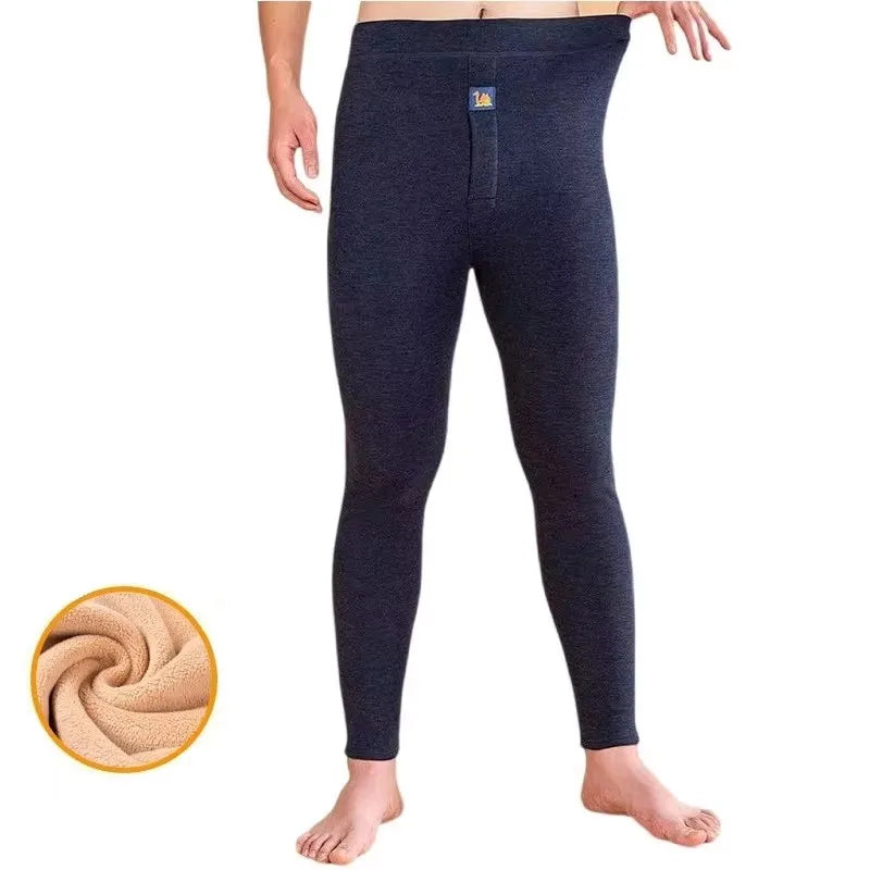Men’s Fleece Thermal Underwear Pants