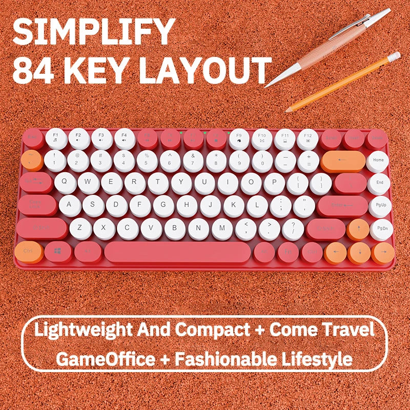 Retro Wireless Keyboard