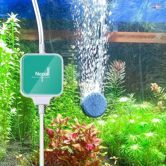 Ultra-Quiet Mini Aquarium Oxygen Air Pump
