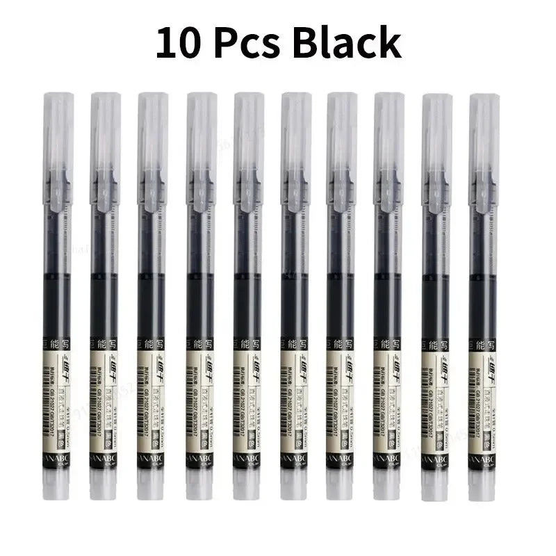 Transparent Ink Tube Liquid Gel Pens