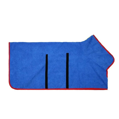 Microfibre Dog Drying Bathrobe Towel