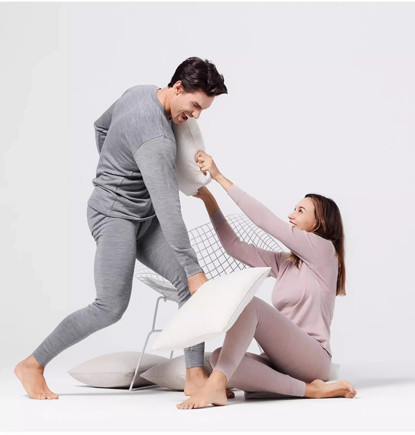 Men’s 100% Merino Wool Thermal Underwear Set – 250gsm Winter Base Layer