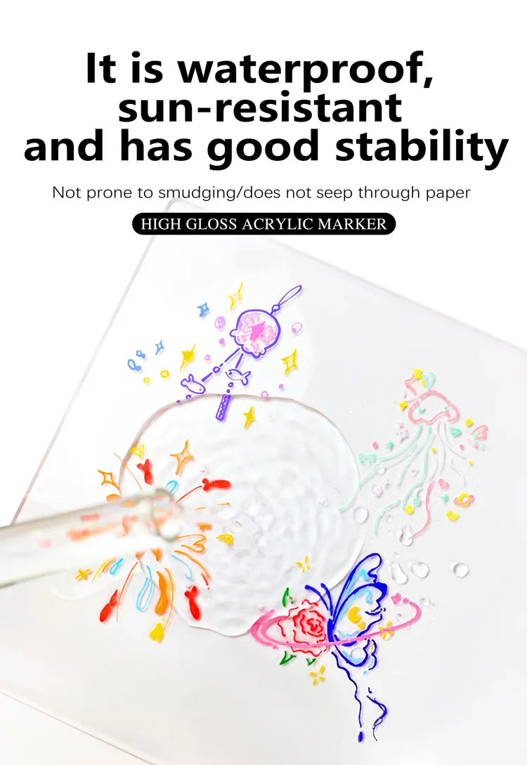 High Gloss Acrylic Paint Markers