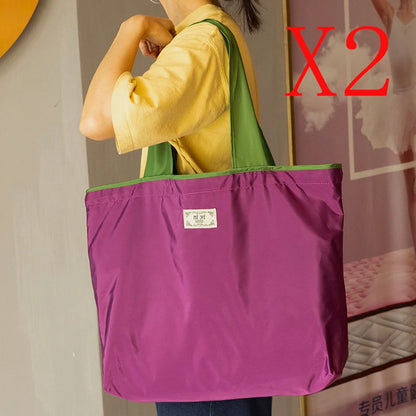 Foldable Drawstring Shopping Tote Bag