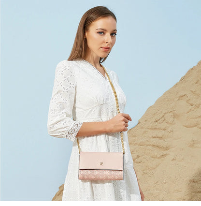 Classic Square Crossbody Messenger Bag