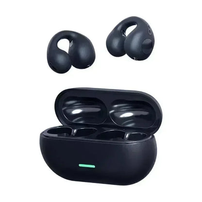 TWS Bluetooth 5.3 Clip-On Wireless Earbuds