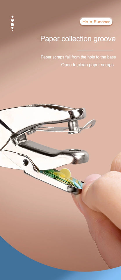 Handheld Single Hole Paper Punch