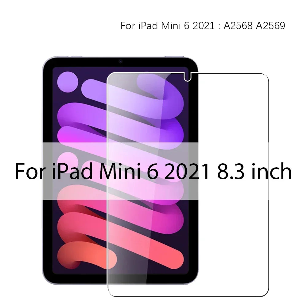 iPad Tempered Glass Screen Protector Set
