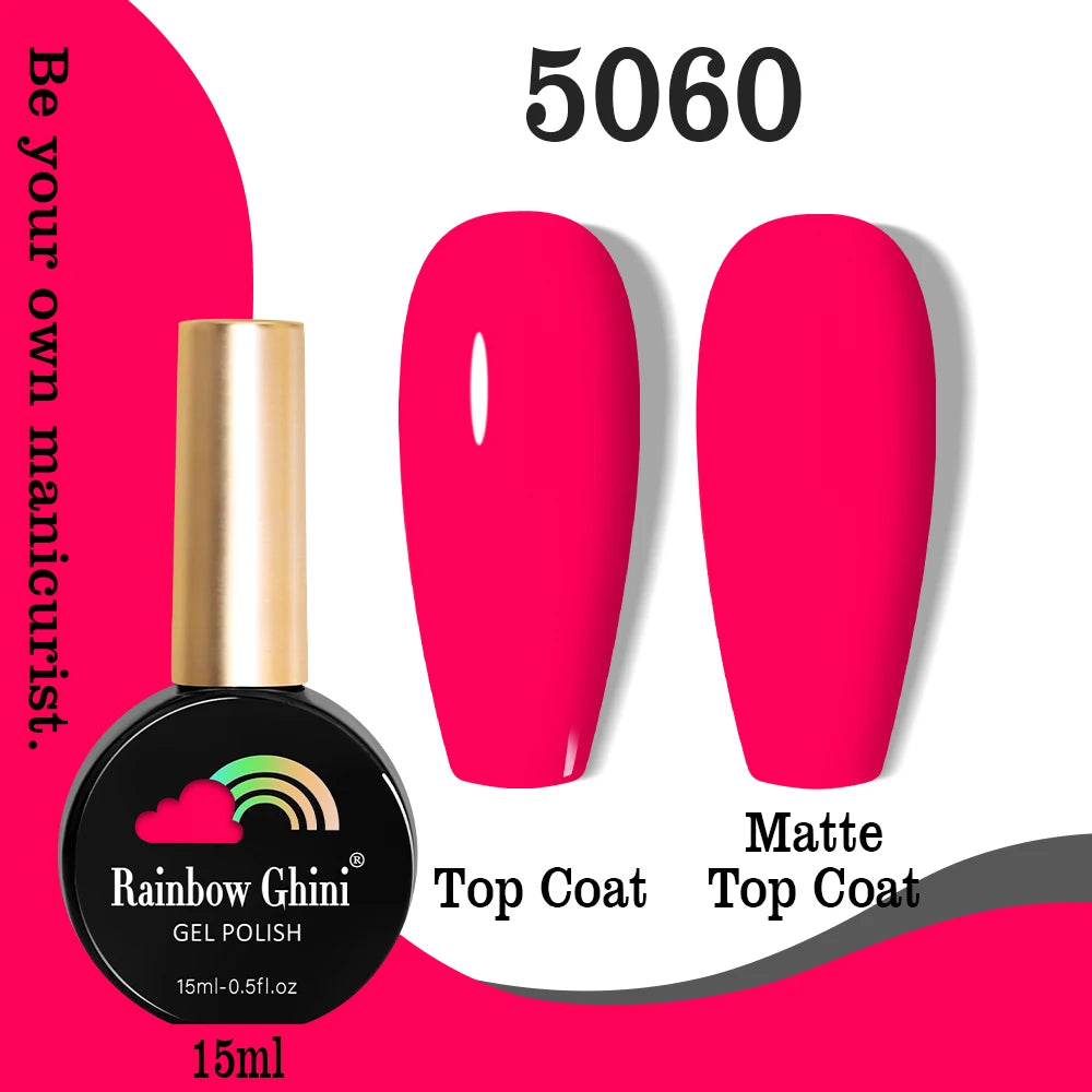 Rainbow Ghini 15ML HEMA & TPO Free Gel Nail Polish