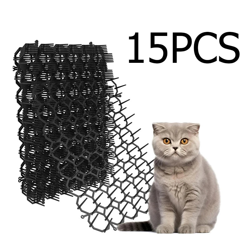 Flexible Pet Repellent Barrier Mats for Gardens & Furniture