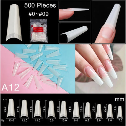 Full Cover False Nail Tips