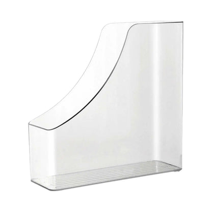 Clear Acrylic Magazine Holder & Document Organizer Rack